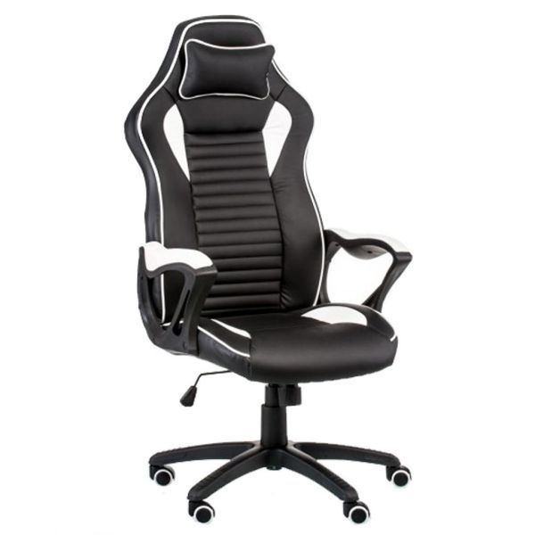 Крісло ігрове Special4You Nero black/white (E5371) E5371 фото