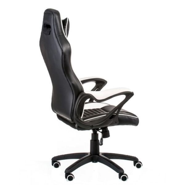 Крісло ігрове Special4You Nero black/white (E5371) E5371 фото