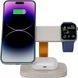 Зарядний пристрій Canyon wireless charger HEXAGON WCS-310 3in1 LightGrey/Orange (CNS-WCS310LGOR) CNS-WCS310LGOR фото 4