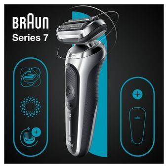 Електробритва Braun Series 7 71-S1000s SILVER / BLACK Series 7 71-S1000s SILVER фото