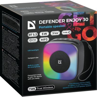 Акустична система Defender Enjoy 30 Black (65930) 65930 фото