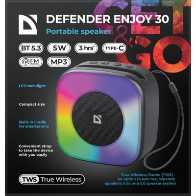 Акустична система Defender Enjoy 30 Black (65930) 65930 фото