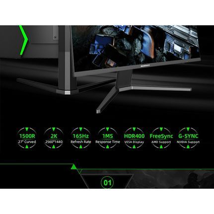 Монітор Gamemax GMX27C165Q GMX27C165Q фото