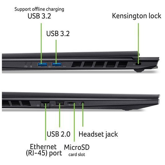 Ноутбук ACER Nitro 18 AI AN18-61-R4L8 (NH.QY7EU.004) NH.QY7EU.004 фото