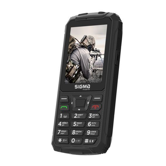 Мобільний телефон Sigma X-treme PR68 Type-C Black 4827798122419 фото