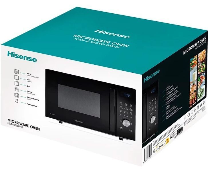Мікрохвильова піч HISENSE H23MOBSD1HG (MO23XYZ) 742831 фото