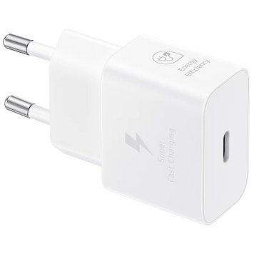 Зарядний пристрій Samsung 25W Power Adapter (w/o cable) White (EP-T2510NWEGEU) EP-T2510NWEGEU фото
