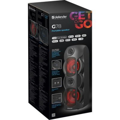 Акустична система Defender G78 Black (65178) 65178 фото