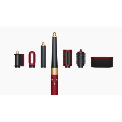 Стайлер Dyson HS08 Airwrap ID Straight/Wavy Red Velvet/Gold (596926-01) 596926-01 фото