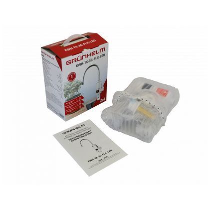Проточний водонагрівач Grunhelm EWH-1X-3G-FLX-LED EWH-1X-3G-FLX-LED фото