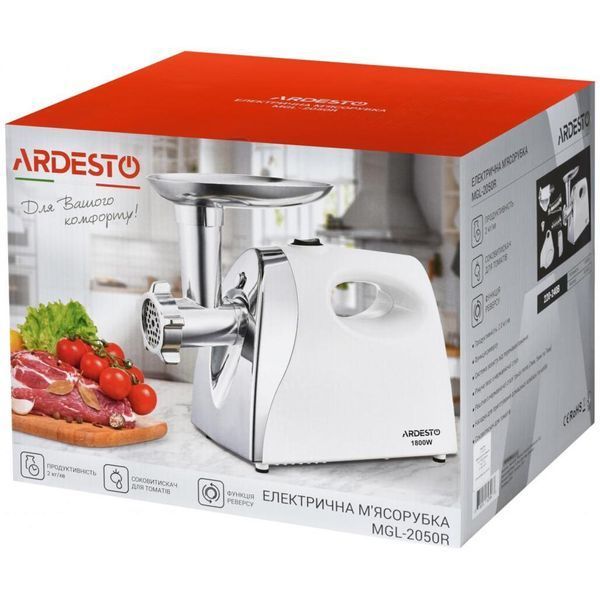 М'ясорубка Ardesto MGL-2050R MGL-2050R фото