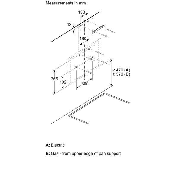 Витяжка кухонна Bosch DWK66PJ60T DWK66PJ60T фото