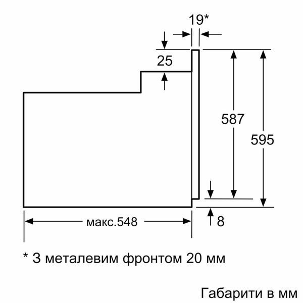 Духова шафа Bosch HBJ559YB6R HBJ559YB6R фото