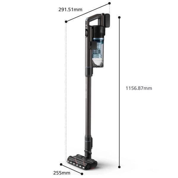Пилосос Philips безпровідний Aqua Series 7000, вологе прибирання, конт пил -0.6л, автон. робота до 8 XC7163/01 фото