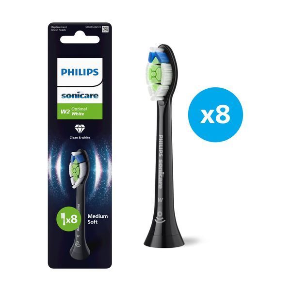 Зубна електрощітка PHILIPS HX6068/88 насадки Optimal White 8 шт HX6068/88 фото