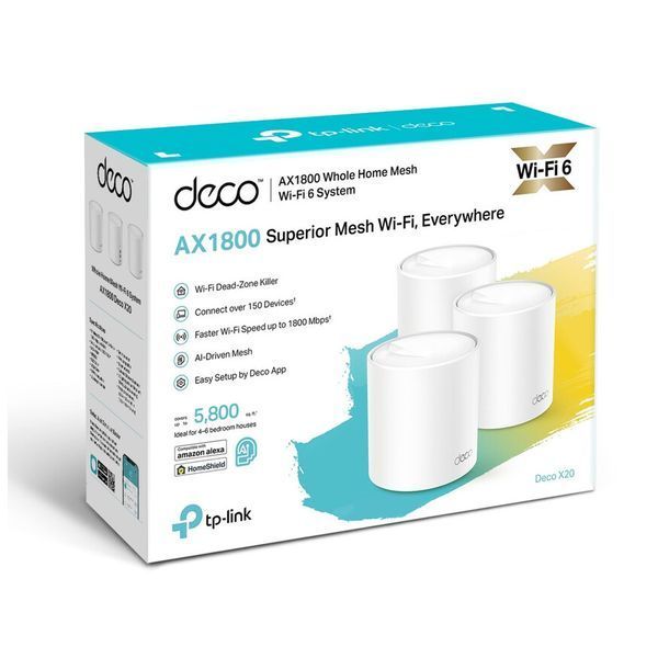 Маршрутизатор TP-Link DECO-X20-3-PACK DECO-X20-3-PACK фото