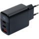 Зарядний пристрій Vinga 2xUSB-C PD30W + USB-A QC30W Display 30W Max (VCR30ACCDB) VCR30ACCDB фото 2