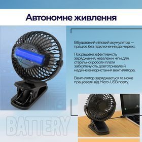 Вентилятор XoKo XK-P6-BK XK-P6-BK фото