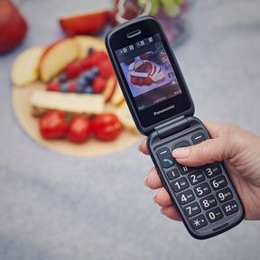 Мобільний телефон Panasonic KX-TU550 Black KX-TU550EXB фото