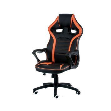 Крісло ігрове Special4You Game black/orange (E5395) E5395 фото