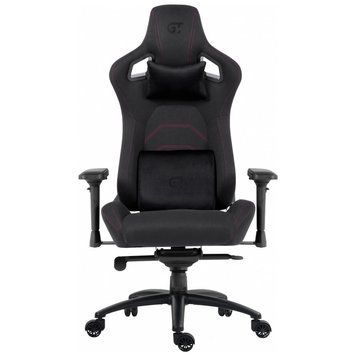 Крісло ігрове GT Racer X-8004 Black (X-8004 Fabric Black) X-8004 Fabric Black фото