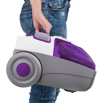 Пилосос Sencor контейнерний Allegro, 890Вт, конт пил -1.5л, НЕРА, фіолетово-сірий SVC512VT-EUE2 фото