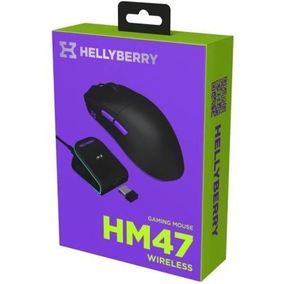Мишка Hator Hellyberry HM47 Wireless Black/Violet (HM47_black_violet) HM47_black_violet фото