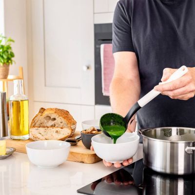 Ополоник KitchenAid Classic 27 см білий (KHA006OHPNG) KHA006OHPNG фото