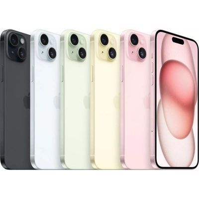 Мобільний телефон Apple iPhone 15 128Gb (Grade B) Black USED (iP15__12Blk_B) iP15__12Blk_B фото