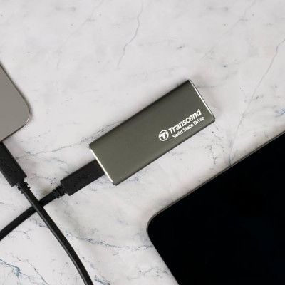 Накопичувач SSD USB-C 500GB Transcend (TS500GESD265C) TS500GESD265C фото