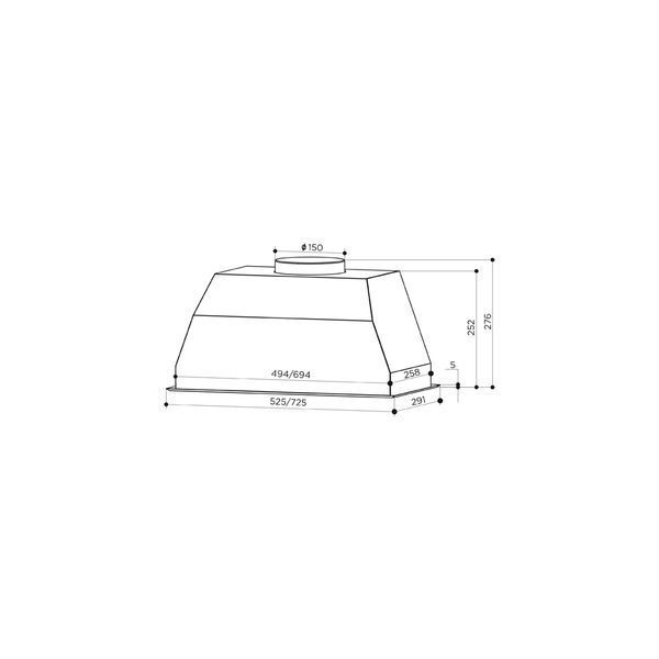 Витяжка кухонна Faber BI 52 SS 2LS (305.0588.062) 305.0588.062 фото