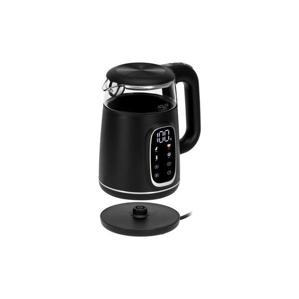 Електрочайник Adler AD 1305 black silver AD 1305 black silver фото