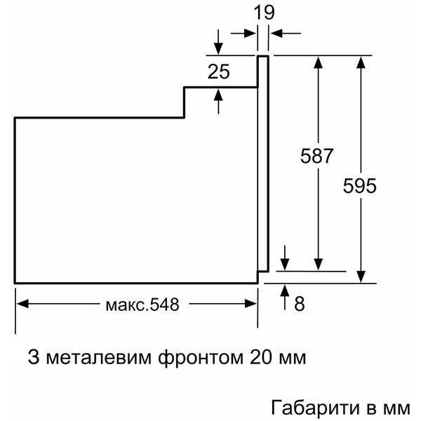 Духова шафа Bosch HBJ559YW6R HBJ559YW6R фото