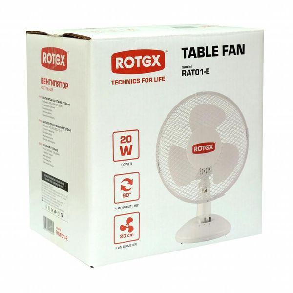 Вентилятор Rotex RAT01-E RAT01-E фото