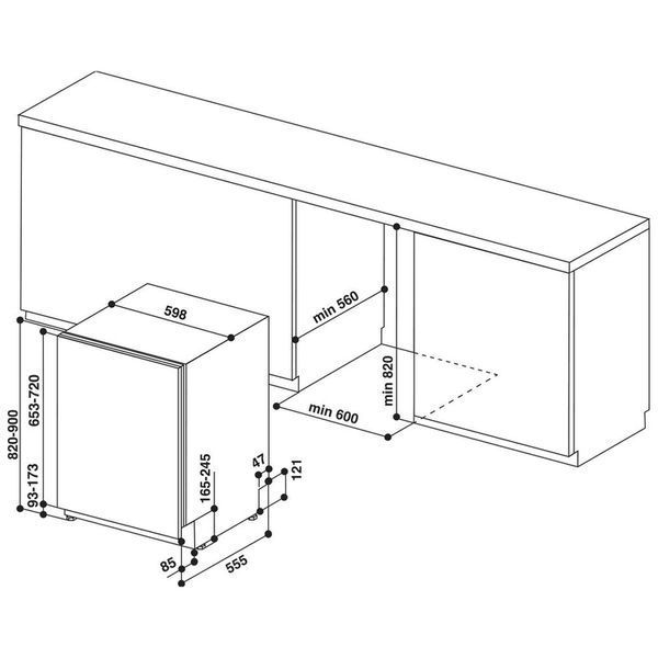Посудомийна машина Hotpoint-Ariston HI5010C HI5010C фото