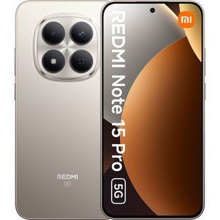 Смартфон Xiaomi Redmi Note 15 Pro 5G 8/256GB Titanium Color (1183690) 1183690 фото