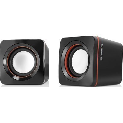 Акустична система REAL-EL S-13 USB Black (EL121100021) EL121100021 фото