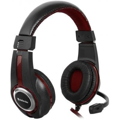 Навушники Defender Warhead G-185 Black-Red (64106) 64106 фото