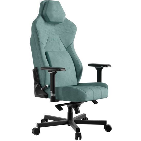 Крісло ігрове Hator Arc 3 XL Velour Turquoise (HTC3443XL) HTC3443XL фото