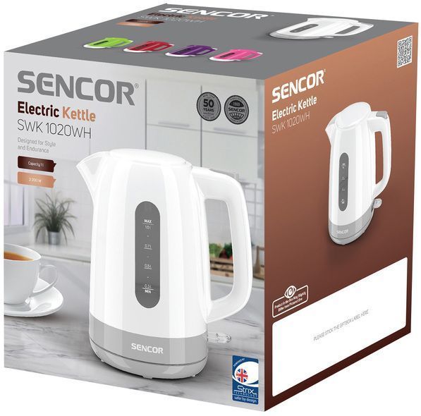 Чайник SENCOR SWK 1020WH 41022320 фото