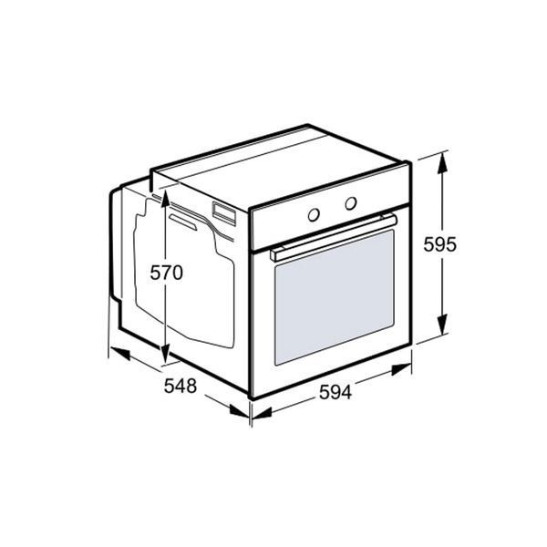 Духова шафа Bosch HUA736EV0T HUA736EV0T фото
