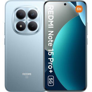 Смартфон Xiaomi Redmi Note 15 Pro+ 5G 8/256GB Glacier Blue (1183692) 1183692 фото