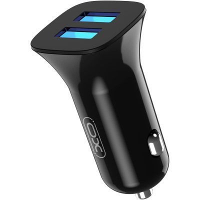 Зарядний пристрій XO CC31 2.4A/2 USB Black (XO-СC31-BK) XO-СC31-BK фото