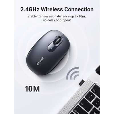 Мишка Ugreen MU105 Wireless Light Blue (90671) 90671 фото