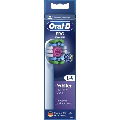 Насадка для зубної щітки Oral-B 3D White EB18pRX 4 шт (8006540847213) 8006540847213 фото