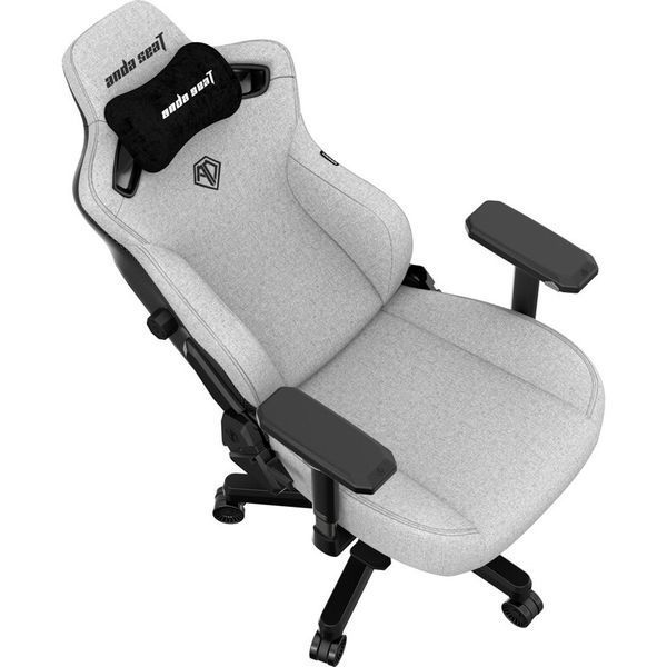 Крісло ігрове Anda Seat Kaiser 3 Fabric Size XL Grey (AD12YDC-XL-01-G-PV/F) AD12YDC-XL-01-G-PV/F фото
