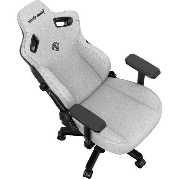 Крісло ігрове Anda Seat Kaiser 3 Fabric Size XL Grey (AD12YDC-XL-01-G-PV/F) AD12YDC-XL-01-G-PV/F фото