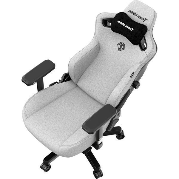 Крісло ігрове Anda Seat Kaiser 3 Fabric Size XL Grey (AD12YDC-XL-01-G-PV/F) AD12YDC-XL-01-G-PV/F фото