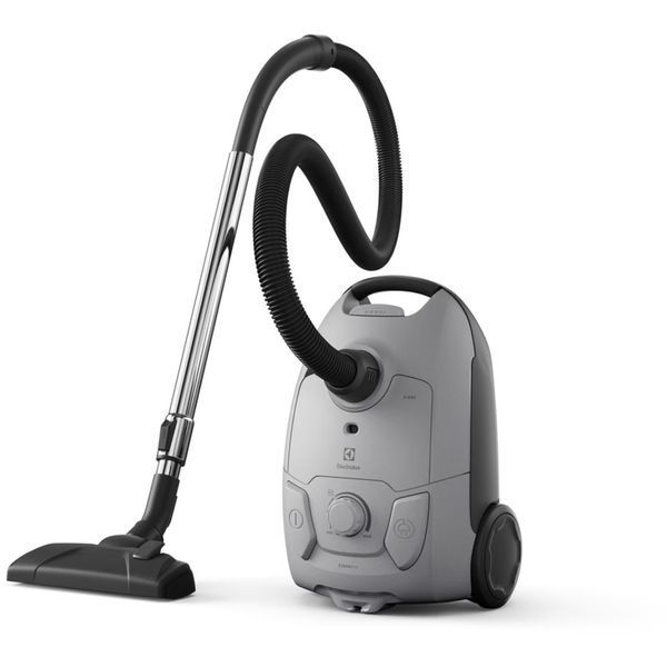 Пилосос Electrolux мішковий, 650Вт, 3л, HEPA12, s-bag, 2 насадки, сірий EB31C1UG фото