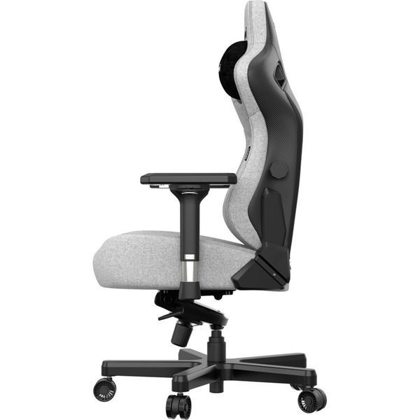 Крісло ігрове Anda Seat Kaiser 3 Fabric Size XL Grey (AD12YDC-XL-01-G-PV/F) AD12YDC-XL-01-G-PV/F фото